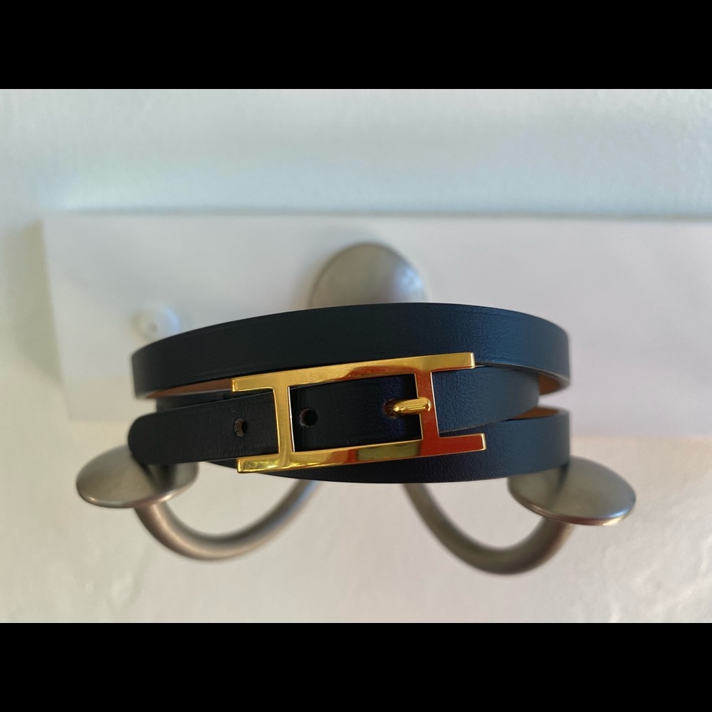 Hermès Behapi Double Tour reversible bracelet